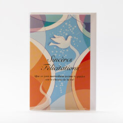 CARTE DOUBLE QUE CE JOUR MERVEILLEUX 12X17CM+ENVELOPPE MDV
