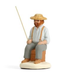 PECHEUR A LA LIGNE 7CM ARTERRA 7CM BLANC