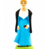 ARLESIENNE BLEUE A LA CAPE N°2 CARBONEL