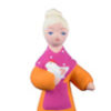 FEMME A LA POULE GRATALOUP 8CM