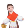 FEMME AU SEAU GRATALOUP