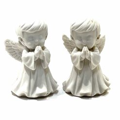 ANGES GARCONS RESINE X2 6CM MDV