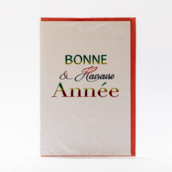 BONNE ET HEUREUSE ANNEE ROUGE