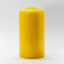 BOUGIE JAUNE 150X80MM 69H 218323.083