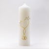 BOUGIE MARIAGE COEUR ALLIANCE COLOMBE