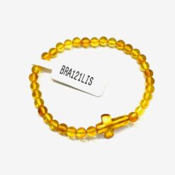 BRACELET AMBRE CROIX AMBRE BW