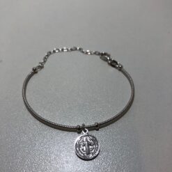 BRACELET ARGENT RHODIE ST BENOIT TH