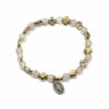 BRACELET PERLE QUARTZ ÉLASTIQUE PT