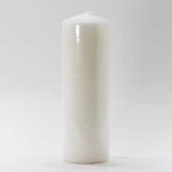 Bougie BLANCHE W 185X60MM 218332.004