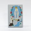 CADRE BOIS NOTRE DAME DE LOURDES 12X8CM RDC