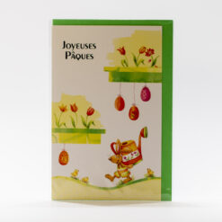 CARTE JOYEUSES PAQUES CHRIST BON PASTEUR C