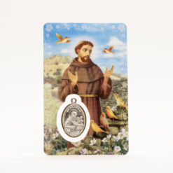 CARTE PRIERE SAINT FRANCOIS D ASSISE C212