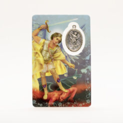 CARTE PRIERE SAINT MICHEL C210