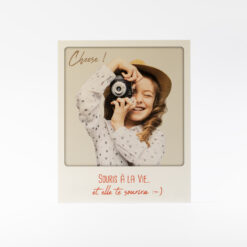 CARTE SOURIS A LA VIE ET ELLE TE SOURIRA