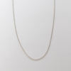 CHAINE EN ARGENT MAILLE GOURMETTE 45CM