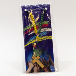 CHAPELET L MISSIONNAIRE BOIS MULTI COLOR