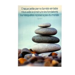 CHAQUE PETITE PIERRE..... CARTE SIMPLE 360046