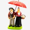 COUPLE AU PARAPLUIE 10CM DIDIER
