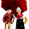 COUPLE AU PARAPLUIE 4CM DIDIER