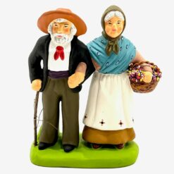 COUPLE DE VIEUX 10CM DIDIER
