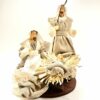 CRECHE EN TISSU NATIVITE 29X25CM
