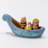 CRECHE PETITE PIROGUE BLEUE C