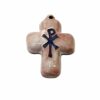 CROIX CERAMIQUE PAX BLEU PT