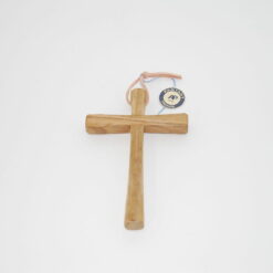 CROIX EN BOIS D'OLIVIER NUE EXISTE EN 8CM, 12CM ET 14CM PT