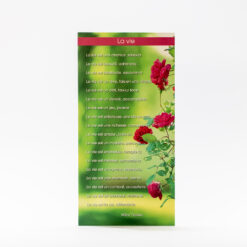 CARTE LA VIE MERE TERESA+ENVELOPPE 660001
