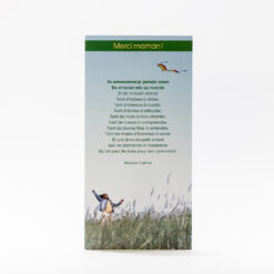CARTE MERCI MAMAN+ENVELOPPE