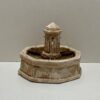 DECOR FONTAINE CENTRALE 9X8CM FR