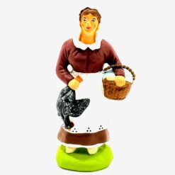 FEMME A LA POULE 10CM DIDIER