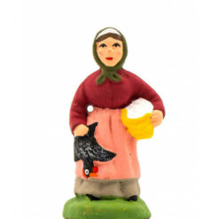 FEMME A LA POULE N°1 CARBONEL