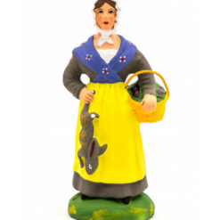 FEMME AU LAPIN N°3 CARBONEL