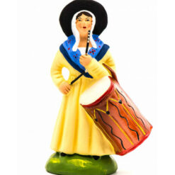 FEMME TAMBOURINAIRE N°3 CARBONEL