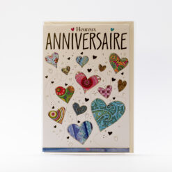 HEUREUX ANNIVERSAIRES COEURS