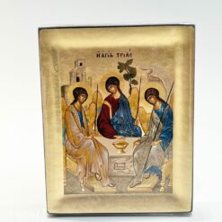 ICONE TRINITE F.MAIN CREUX 10X13CM PT