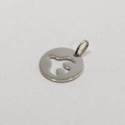 MEDAILLE ARGENT COLOMBE DECOUPE PT