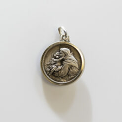 MEDAILLE ARGENT ST ANTOINE 16MM BV