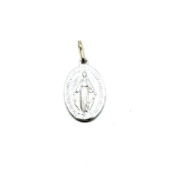 MEDAILLE VIERGE MIRACULEUSE EN ALUMINUM 20X13MM PT