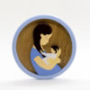 MEDAILLON BOIS VIERGE ENFANT RDC