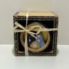 NATIVITE BOULE DOREE BLEU MARINE D6,5CM RDC