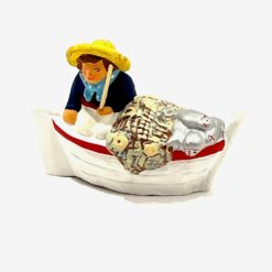 PECHEUR DANS LA BARQUE 4CM DIDIER