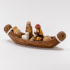 CRÈCHE PIROGUE 14X5CM C