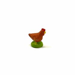 POULE ROUSSE 4CM DIDIER