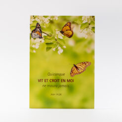 QUICONQUE VIT ET CROIT EN MOI MDV CS247