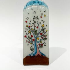 SIGNET VERRE ARBRE DE VIE 6X15CM C