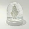 BOULE À NEIGE VIERGE MIRACULEUSE BLANC W