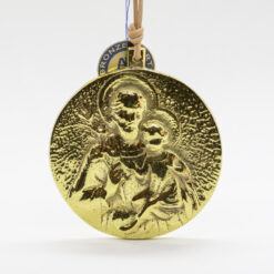 MEDAILLON BRONZE ST JOSEPH D7CM PT