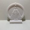 CADRE A POSER VIERGE MIRACULEUSE ALBATRE 9CM